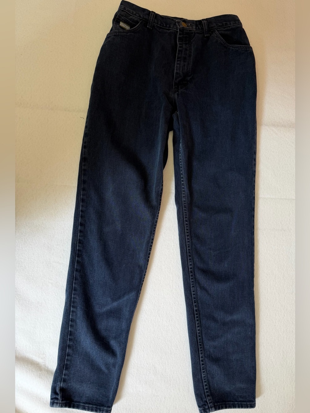 Vintage Wrangler High Waisted "Mom" Jeans 12x34 Tall